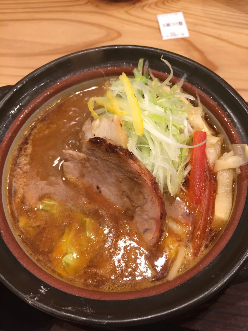 味噌が一番 西武新宿駅前店　土鍋味噌つけ麺
