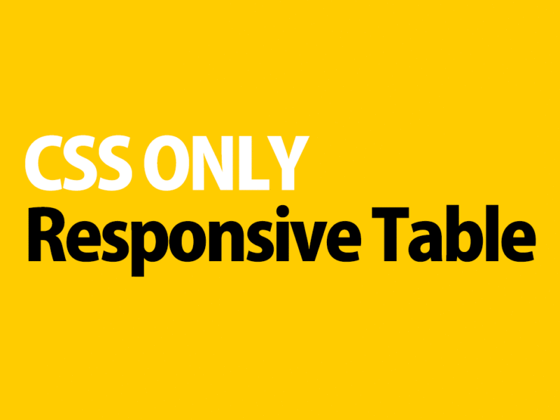 CSSでレスポンシブ対応！PCではテーブル表示、スマホではリスト表示させる方法