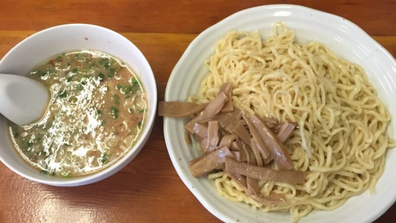 麺食堂 一真亭 – つけ麺+メンマ