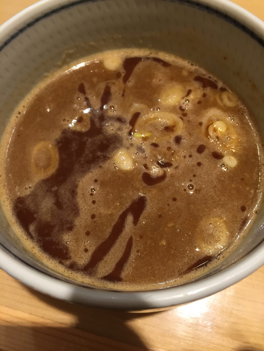立川　朧月（おぼろづき）特製濃厚つけ麺