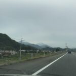 中央自動車道からの富士山